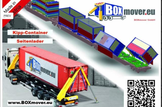 BOXmover GmbH BOXmover - sideloader & tipping 20ft Container
