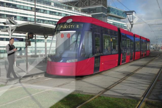 Bombardier trams are capable of detecting obstacles thanks to an optical AIT 3D sensor system specially developed for use of light rail vehicles.