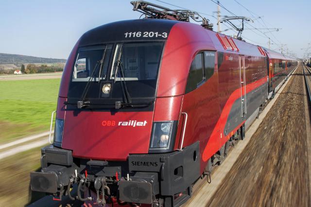 ÖBB Railjet - by Siemens Mobility