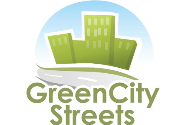 Green City Streets project logo by Andrew Nash